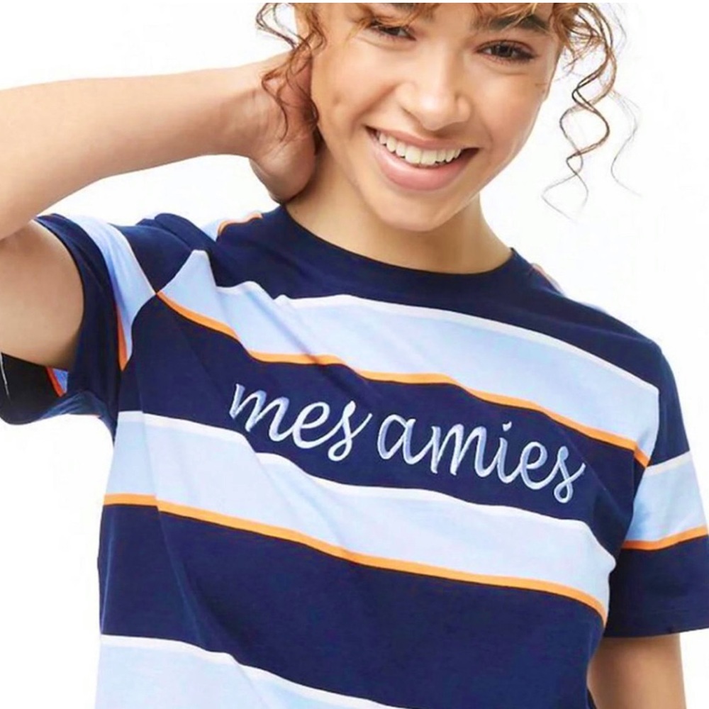 Embroidered tee